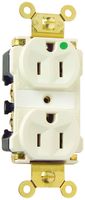 LEGRAND PASS & SEYMOUR 8200W Conector de Entrada de Potencia, Hospital Grade Power Entry, 15 A, Blanco, Nylon (Poliamida)