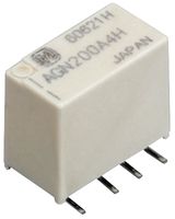 PANASONIC AGN210A12Z Signal Relay, 12 VDC, DPDT, 1 A, GN Series, Surface Mount, Latching Single Coil