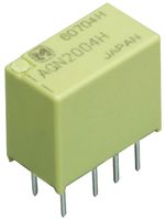 PANASONIC AGN26024 Signal Relay, 24 VDC, DPDT, 1 A, GN Series, Through Hole, Non Latching