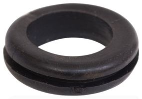 VCC / VISUAL COMMUNICATIONS COMPANY 4999-003 LED Grommet, 7.92 mm, Black, Brass / Nylon, 5mm / T1 3/4 LEDs