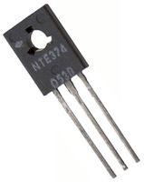 NTE ELECTRONICS NTE374 Transistor Bipolar (BJT) Individual, PNP, 160 V, 1.5 A, 1 W, TO-126, Agujero Pasante