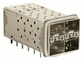MOLEX 76091-5001 Conector E/S, 80 Contactos, Receptáculo eléctrico, SFP+, Agujero Pasante, Serie 76091