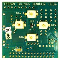 STMICROELECTRONICS STEVAL-ILL009V4 Evaluation Board, OSRAM Golden DRAGON® LED's Board, 3 Outputs, STP04CM596