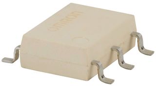 OMRON ELECTRONIC COMPONENTS G3VM-81HR Relevador MOSFET, 80 VCA, 1.25 A, 0.15 ohm, SPST-NO
