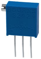 BOURNS 3292X-1-102LF Recortador, Multi Vuelta, Cermet, Ajuste Lateral, 1 kohm, Through Hole, 25 Vueltas