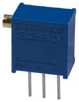 BOURNS 3290H-1-202 Recortador, Multi Vuelta, Bobinado, Ajuste Lateral, 2 kohm, Through Hole, 25 Vueltas