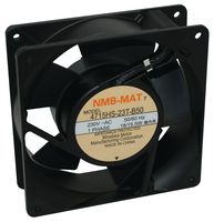 NMB TECHNOLOGIES 4715HS-12T-B50-AM0 Ventilador axial de CA, 115V, Cuadrado, 119 mm, 38 mm, Rodamiento de bolas, 105.9 CFM