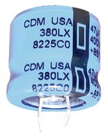 CORNELL DUBILIER 380LX472M063K022