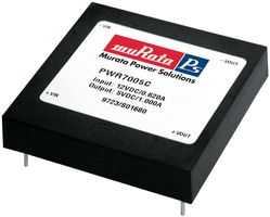MURATA POWER SOLUTIONS PWR1546AC Convertidor CD/CD Aislado de Montaje en Tarjeta, Regulado, Through Hole, 5W, 15V, 167mA, -15V 167mA