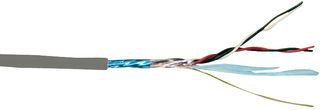 ALPHA WIRE 2211C SL005 Multipair Cable, Communication, Shielded, 1 Pair, 22 AWG, 0.35 mm², 100 ft, 30.5 m