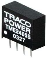 TRACO POWER TME 1212S Convertidor CD/CD Pasante Aislado, Miniatura, ITE, SIP, 1:1, 1 W, 1 Salida, 12 V