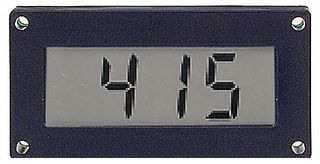 JEWELL / MODUTEC BL-177-202-U Medidor Digital para Panel, Serie BL, Voltaje CD, 0V a 2V, 3.5 Dígitos, 5 V, LCD