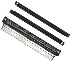 AMP - TE CONNECTIVITY 5749699-8 D Sub Connector, 100 Contacts, Receptacle, IDC / IDT, DD, AMPLIMITE 0.50 Series, Steel Body