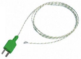 TME KA02 Thermocouple, Fine Wire, K, -50 °C, 450 °C, Fibre Glass, 40 ", 1 m