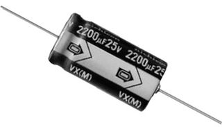 ADVANTECH EKI-2706G-1GFPI-BU Capacitor Electrolítico, Serie VX, 220 µF, 100 V, ± 20%, Conexión Axial, 2000 horas a 85°C, Polar