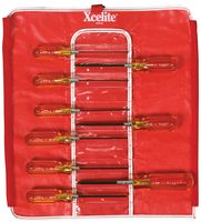 WELLER XCELITE LN9BP Juego de Desarmadores, Punta de Bola Tipo Allen, 9 Piezas