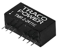 TRACO POWER TMR 2-4812E Convertidor CD/CD Pasante Aislado, Entrada 2:1, ITE, SIP, 2:1, 2 W, 1 Salida, 12 V