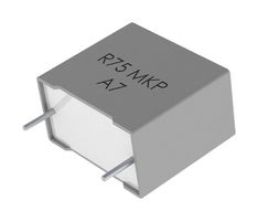 KEMET R75UR34704040J Power Film Capacitor, Metallized PP, Radial Box - 2 Pin, 0.47 µF, ± 5%, High Frequency