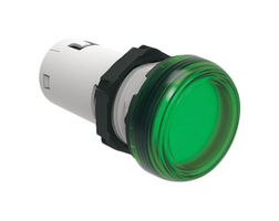 LOVATO ELECTRIC LPL6 Indicator Lens, Blue, Round, 22 mm, Pilot Light Head, Lovato PLatinum Series Pilot Lights
