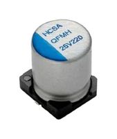 EATON ELECTRONICS EHCSA035M1010810T Capacitor Electrolítico Aluminio Híbrido, 100 µF, ± 20%, 35 V, Lata Radial - SMD, 0.022 ohm