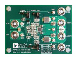 ANALOG DEVICES ADP2114-EVALZ Evaluation Board, ADP2114ACPZ-R7, Synchronous Step Down Regulator