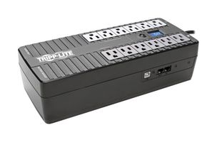 EATON TRIPP LITE ECO850LCD Fuente de Poder Ininterrumpida (UPS), NEMA 5-15R, 12 Tomacorrientes, 850VA / 425W, 120 V, 120 V