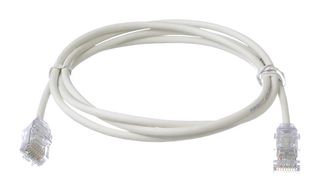 PANDUIT UTP28SP10 Ethernet Cable, Cat6, RJ45 Plug to RJ45 Plug, UTP (Unshielded Twisted Pair), Off White, 3 m