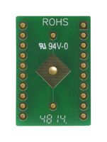 ROTH ELEKTRONIK RE935-05R Adaptador CI, 20-QFN, Paso de Fila 15.24mm, Espacio de Paso 2.54mm