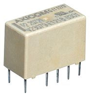 AXICOM - TE CONNECTIVITY V23079E1201B301 Relevador de Señal, 5 VDC, DPDT, 2 A, Serie P2/V23079, Montaje Superficial, Biestable CC
