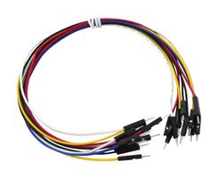 BUD INDUSTRIES BC-32670 Alambre para Puente, Manojo, 26 AWG, 10 Alambres, Macho - Macho, 300 mm