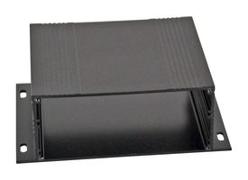 BUD INDUSTRIES EXT-9167 Alojamiento Metálico, Extruido, Small, Aluminio extruido, 46 mm, 109.6 mm, 100 mm