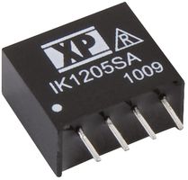 XP POWER IK0524SA Convertidor CD/CD Pasante Aislado, ITE, SIP, 1:1, 250 mW, 1 Salida, 24 V