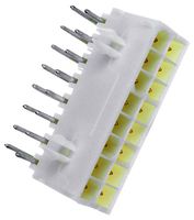 AMP - TE CONNECTIVITY 1-770974-1 Cabezal de Pin, Cable-a-Tarjeta, 4.14 mm, 2 Líneas, 16 Contactos, THT (Through Hole) Ángulo Recto