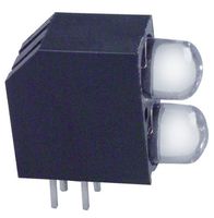DIALIGHT 553-0321F Circuit Board Indicator, Green, Red, 2 LEDs, Through Hole, T-1 (3mm), R 10mA, G 10mA