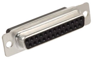 AMPHENOL COMMUNICATIONS SOLUTIONS 865625SLTLF Cubierta para Conector tipo D Sub, 25 Posiciones, D Sub, DB, Serie 8656 Crimp D Subs