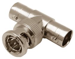TE CONNECTIVITY - AMP 221543-2 RF / Coaxial Adapter, BNC, Jack, BNC, Jack, Plug, Tee Adapter, 50 ohm