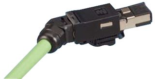 WERA 05053455001 Conector Modular, RJ45 Plug, 1 x 1 (Puerto), 8P4C, Cat 5e, IP20, Montaje de cable
