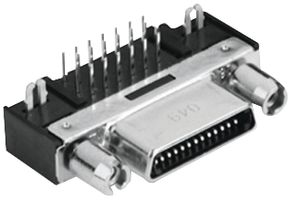 3M 12226-5150-00FR Conector E/S, 26 Contactos, Receptáculo eléctrico, SDR, Agujero Pasante, Serie 122