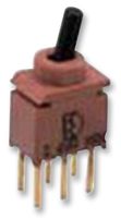 MULTICOMP PRO 2UD1T1A1M2RE Interruptor (Switch) de Palanca, Encendido-Encendido, DPDT, No Iluminado, Serie 2UD1, 100 mA