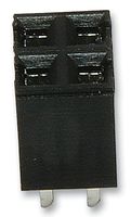 MULTICOMP PRO 2214S-08SG-85 Receptáculo PCB, Tarjeta-a-Tarjeta, 2.54 mm, 2 Líneas, 8 Contactos, Through Hole, Serie 2214S