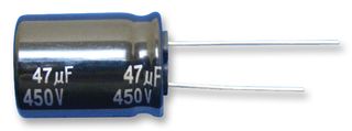 PANASONIC EEUEE2W150 Electrolytic Capacitor, EE Series, 15 µF, 450 V, ± 20%, Radial Leaded, 10000 hours @ 105°C, Polar