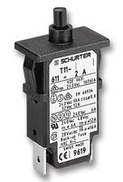 SCHURTER T11-611-16 Interruptor Térmico, Serie T11, 16 A, 1 polos, 48 V, 240 V, Panel