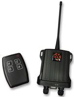 RF SOLUTIONS VIPER-S4 Sistema de Control Remoto, 4 Canal, Tecnología FM 433MHz, Rango Hasta de 150 Metros