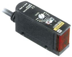 OMRON INDUSTRIAL AUTOMATION E3S-AT31 Photoelectric Sensor, E3S-A Series, Through Beam, 7 m, PNP, Horizontal, 10 to 30Vdc