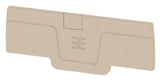 1521530000 - Accesorio, Bloques de terminales de paso directo Weidmuller serie A, Placa Final, Serie A
