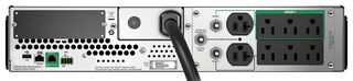 APC SMT2200RM2UC Fuente de Poder Ininterrumpida (UPS), 8 Tomacorrientes, 1.92kVA / 1.92kW, 154 V, 120 V