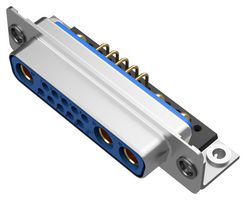 POSITRONIC CBD13W3F55R7N0X/AA Conector D Sub de Diseño Combinable, Con Contactos, CBD Series, DB-13W3, Receptáculo eléctrico