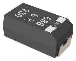 KEMET T525D687M003ATE025 Capacitor de Polímero de Tantalio, 680 µF, ± 20%, 3 V, D, 0.025 ohm, 2917 [7343 Métrico]