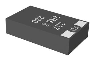 KEMET T528Z337M2R5ATE008 Capacitor de Polímero de Tantalio, 330 µF, ± 20%, 2.5 V, Z, 8000 µohm, 2917 [7343 Métrico]