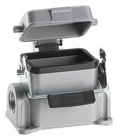 LAPP 19009000 Heavy Duty Connector, Base, Surface Mount, Aluminum Alloy Body, 1 Lever, 6B